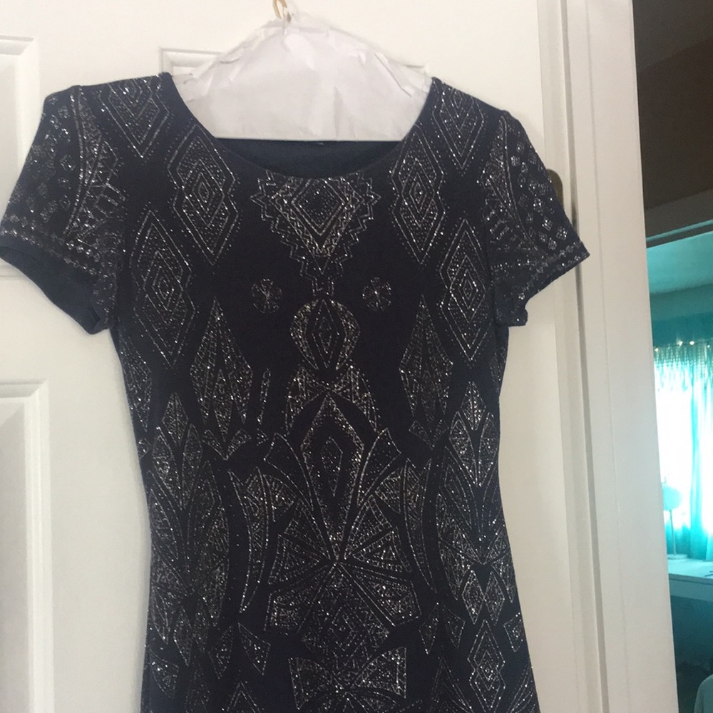 Body con glitter dress